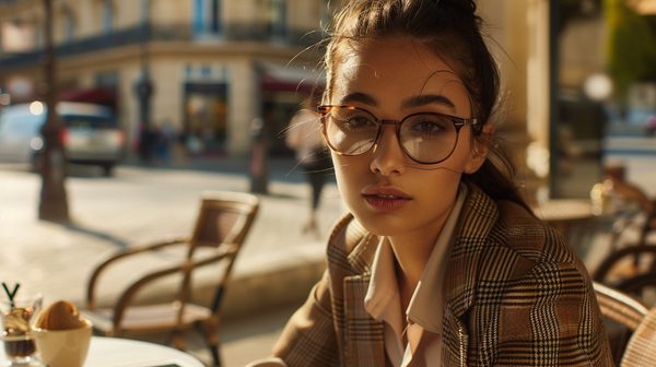 Découvrez l'élégance des lunettes Burberry